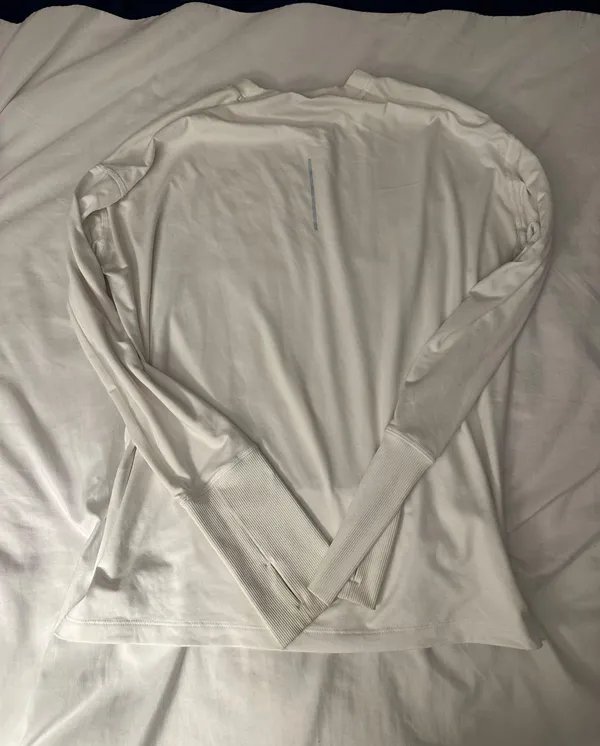 Nike White Dri-fit Running Long sleeved Top - Image 3