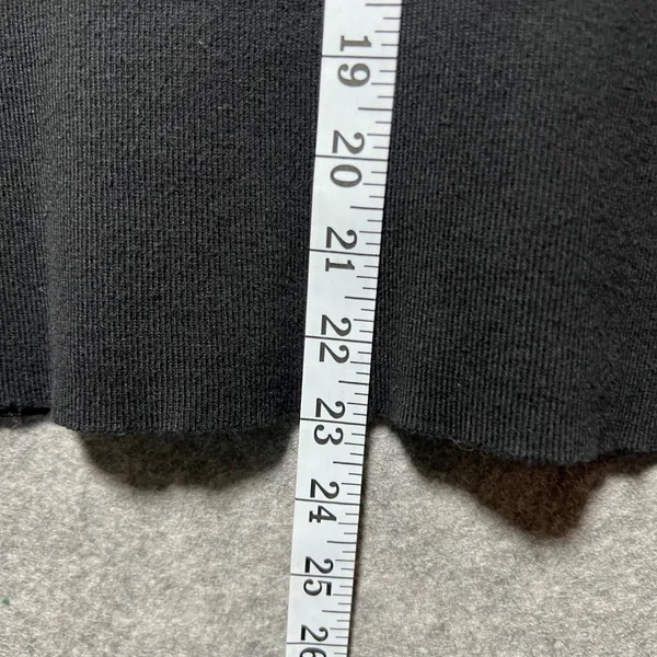Lauren Active Ralph Lauren Mock Neck Sleeveless Ribbed Monogram‎ Top Black L - Image 7