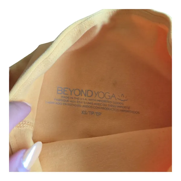 Beyond Yoga Spacedye Top Line Midi‎ Legging in Sunflower Heather Size: XS - Image 3