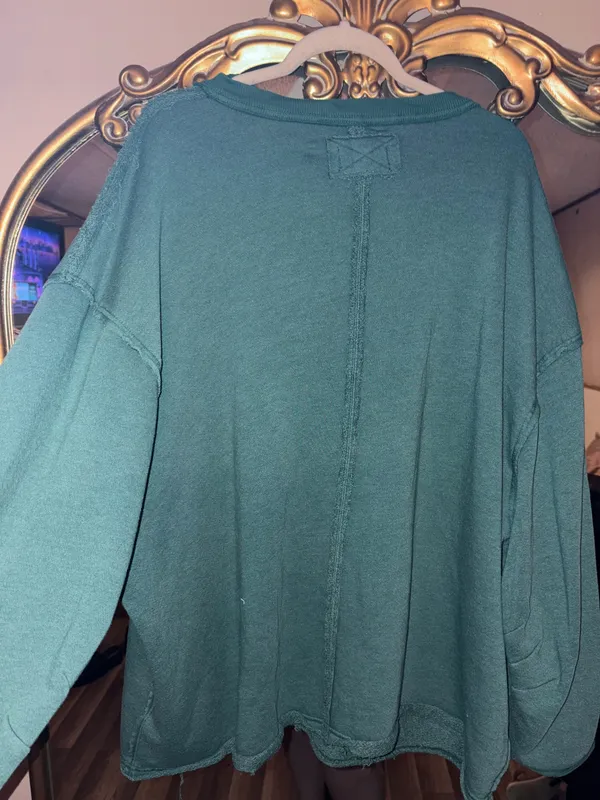 Free People Venice V-Neck Sweatshirt - Image 3