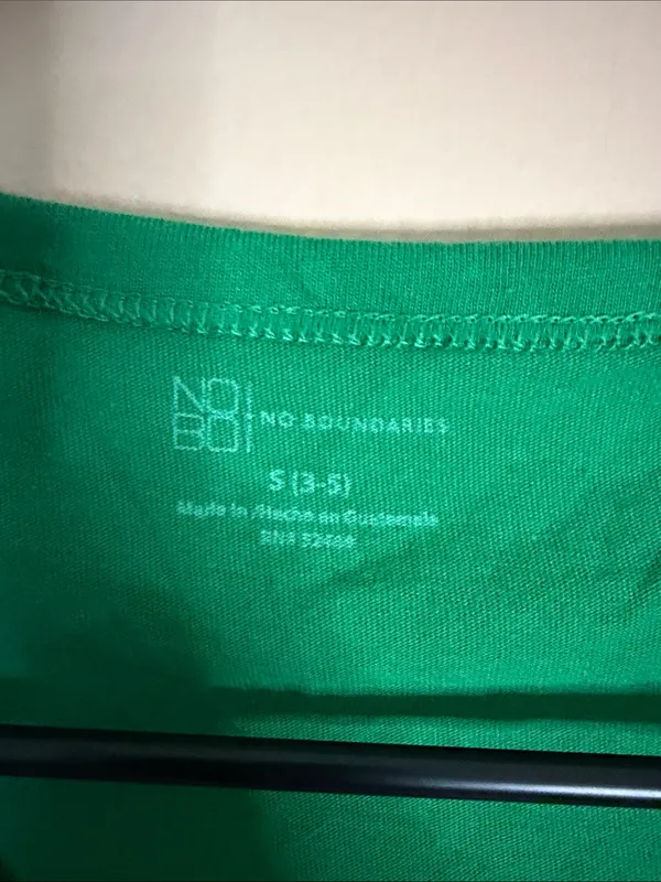 Women’s Scoop Neck Green Tee by - Image 2