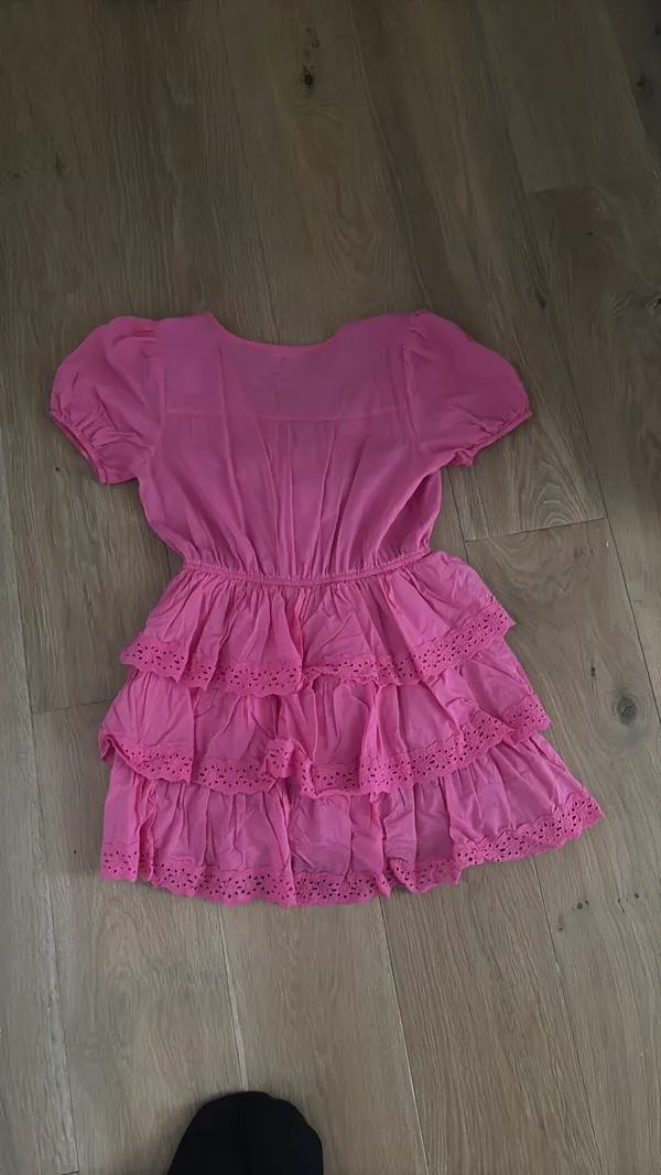 Day & Moon Mini Dress Pink - Image 4