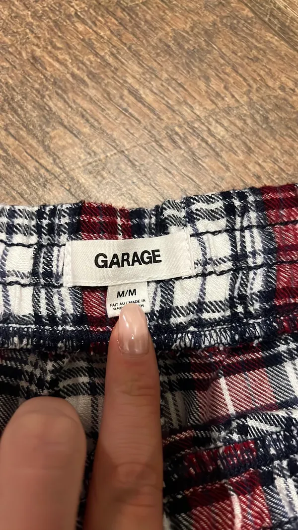 Garage Plaid Pj Shorts - Image 2