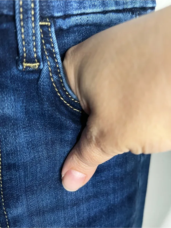 7‎ For All Mankind Ultra High Rise Skinny Stretch Bootcut Denim Jeans - Image 5