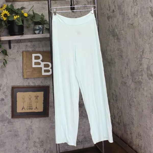 NWT INC International Concepts Knit Tank & Pajama Pants Set Clear Dew Green S - Image 6
