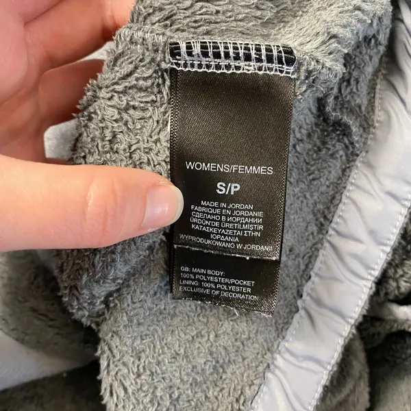 The North Face Womens Mid Grey Osito Jacket Size S Basic‎ Outdoors - Image 7