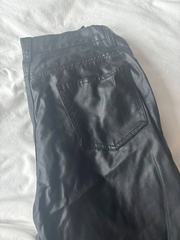 Nasty Gal Leather Pants - Image 5