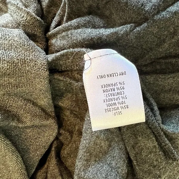 Bailey 44 Wool Blend Gray Mini Dress‎ - Image 7
