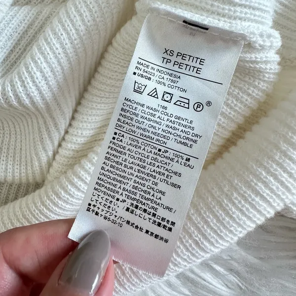 Banana Republic tie back sweater - Image 6
