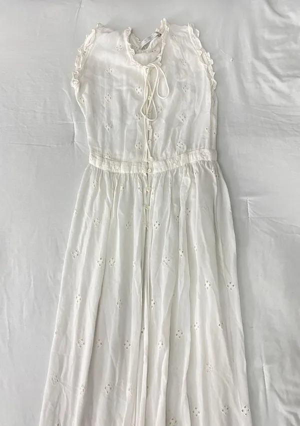 Zara White Dress - Image 3