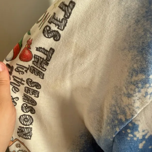Gildan XL Blue Christmas Tee - Image 3