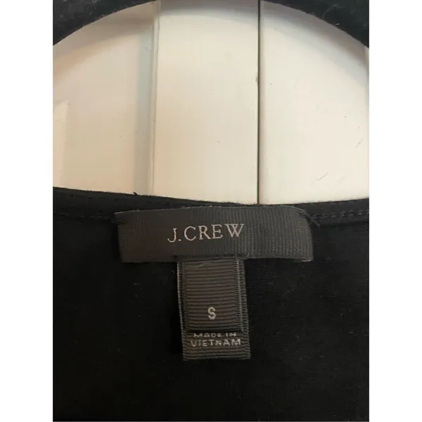 J.crew velvet peplum cropped tank size small - Image 6