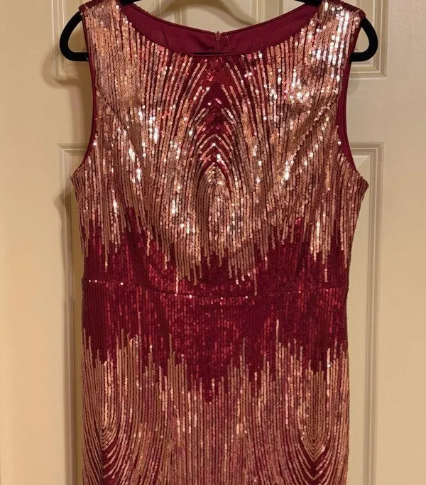 Long Sequin Dress - Image 7