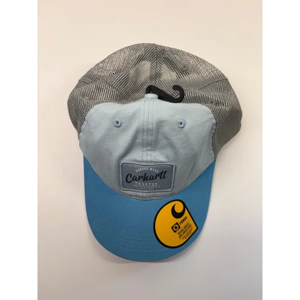 Carhartt Canvas Mesh-Back Cap Women OS Blue Force Trucker Hat AH5789-W - Image 5