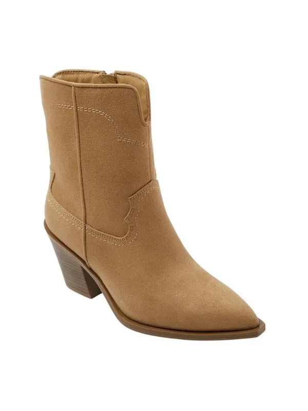 Universal Thread Dallas Ankle Western Bootie Block Heel 94463122 Tan Brown 6.5M - Image 10