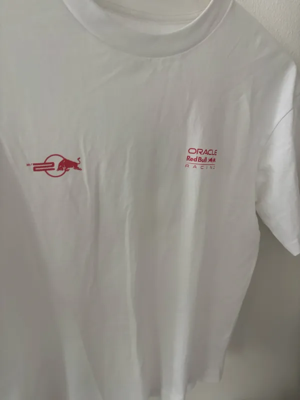 White Oracle Racing t-shirt #OracleRacing - Image 2