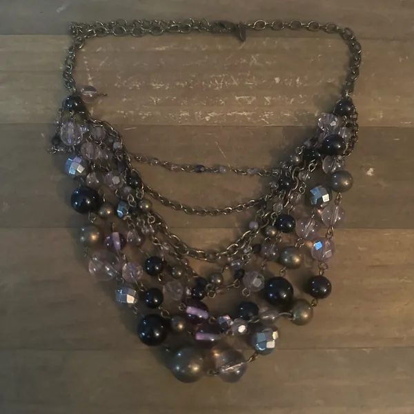 Lia Sophia Fancy That layered multi bead chain necklace - Image 2