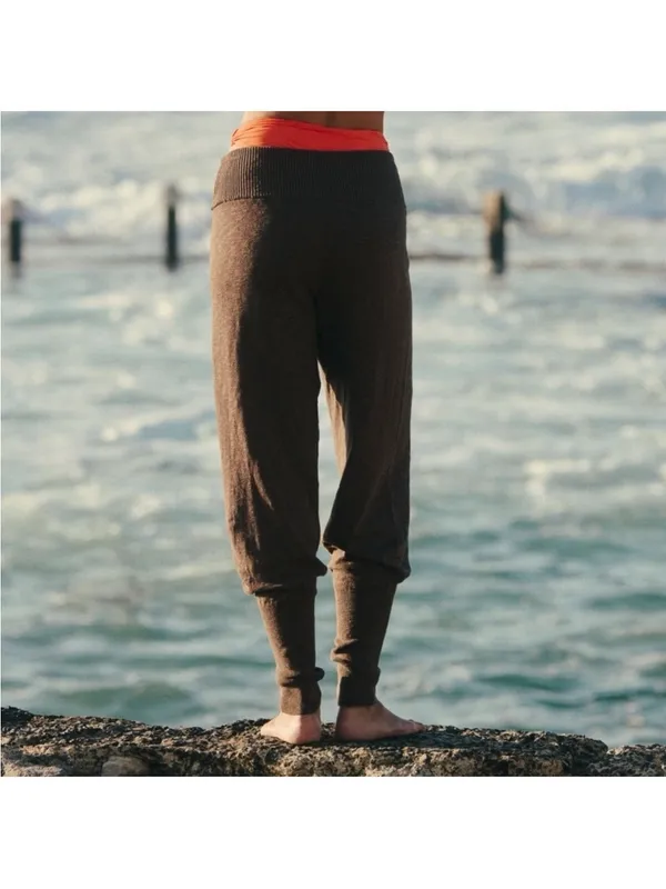 NWT Free People Beach Sila Sweater Pants in Carafe - Image 2