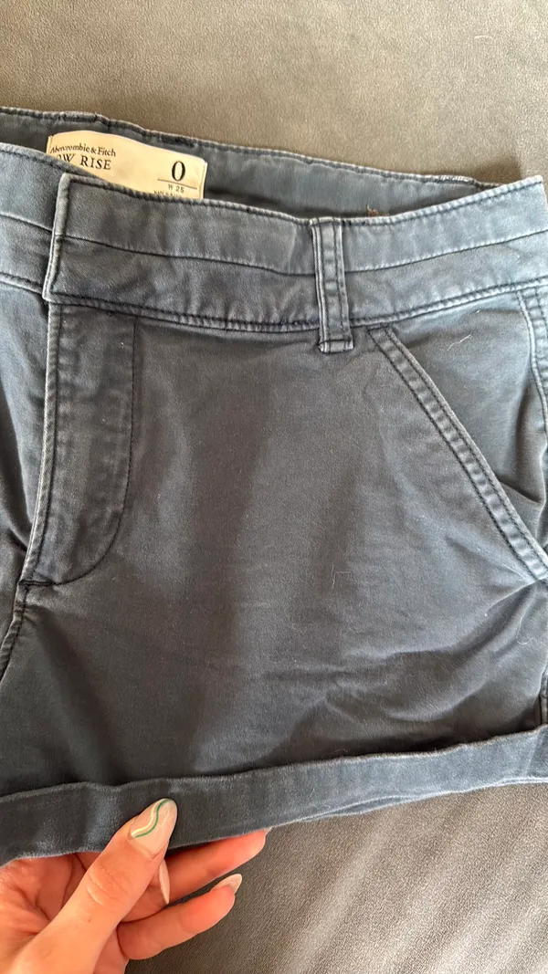Abercrombie Navy Shorts - Image 6