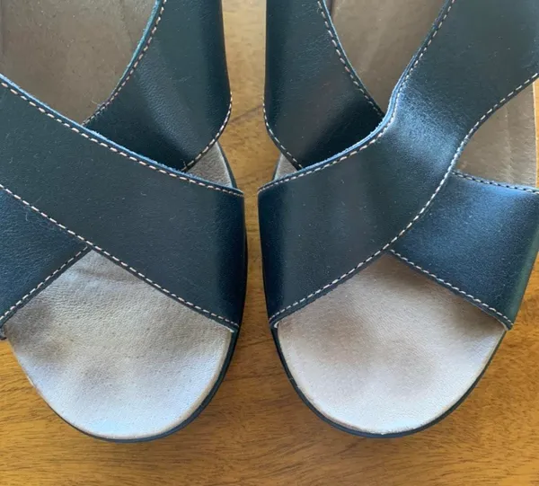 Dansko Jacinda Leather Slingback Sandals - Image 2