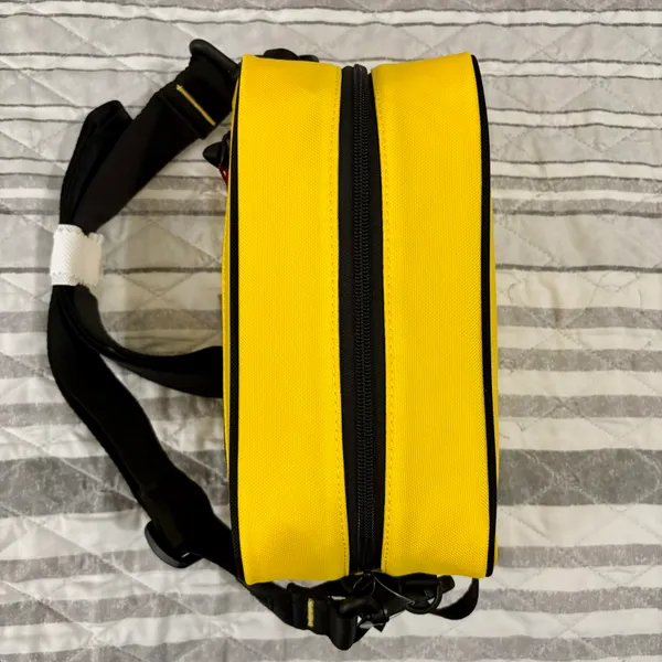 BTS Butter Samsonite Red 2nd Collaboration Pouch Bag Yellow - Image 6