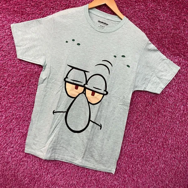 SpongeBob Squarpants Squidward Face Tshirt size medium - Image 3