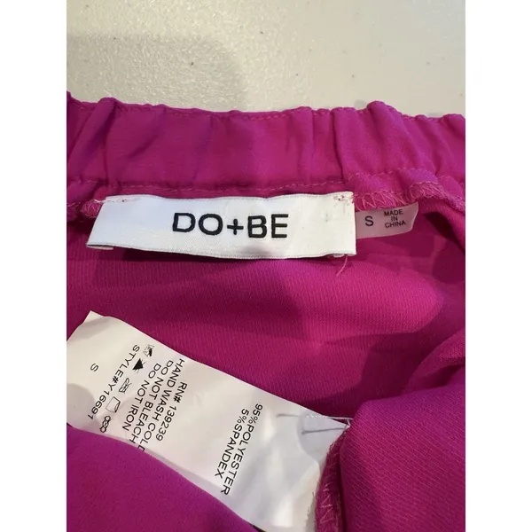 Do+Be Halter Top Women Small Fuschia Lightweight Minimal Fairy Y2K Coquette - Image 5