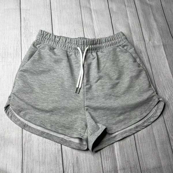 SHEIN Unity Drawstring Waist Track Shorts Athleisure Stretch Size Medium - Image 4