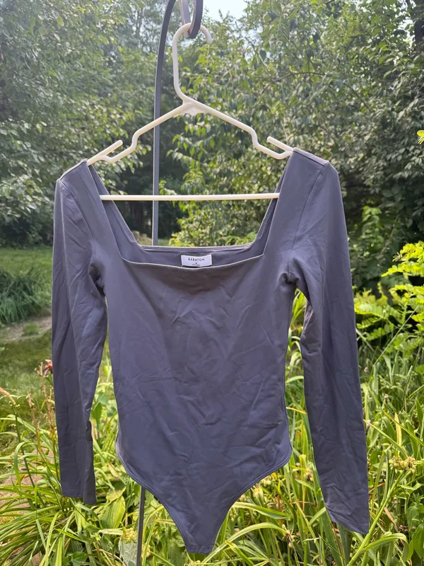 Aritzia Babaton Long Sleeve Square Neck Bodysuit - Image 2