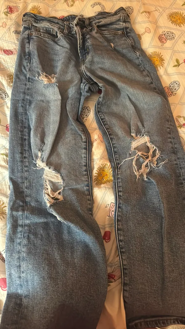 Old Navy Navy Jeans - Image 2