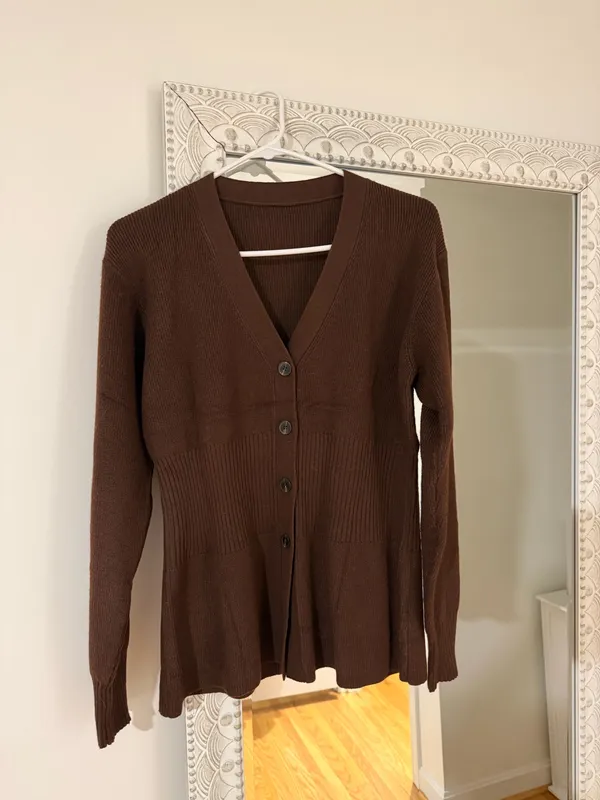 Brown Cardigan Size M - Image 2