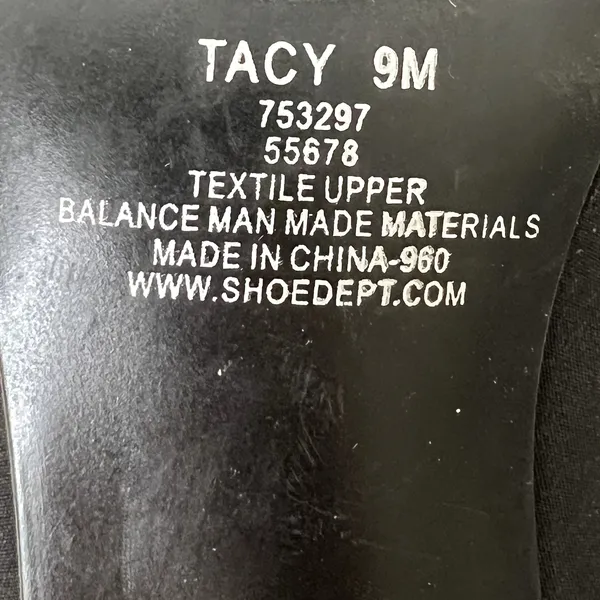 Impo Black Strappy Lace Up Heels - Image 7