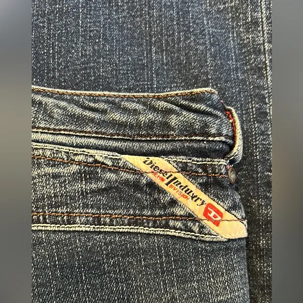 Diesel Vintage Pocketless Jeans - Image 5