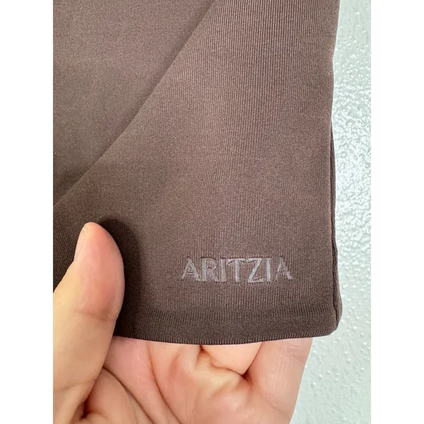 Aritzia Babaton Contour Tube Top Brown Small Strapless Bodysuit Style 128947 - Image 3