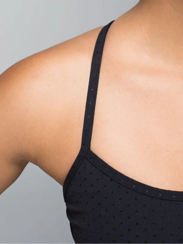 Lululemon Power Y Tank *Luon Shine Dot Black size 6! - Image 4