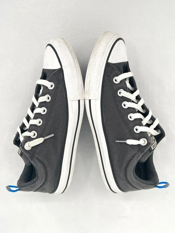 Converse Chuck Taylor All Star Madison Slip On Charcoal Shoes Women 8 / Kids 6 - Image 3