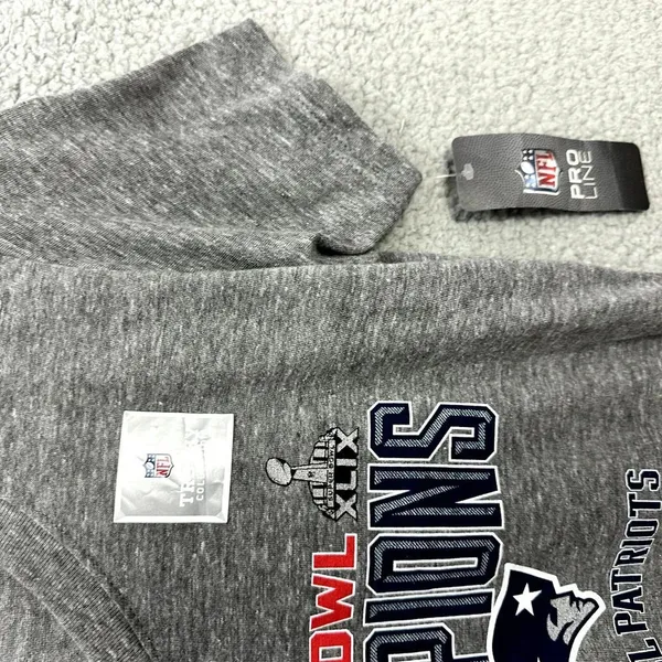 New England Patriots Shirt Womens Large NFL Pro Line Super Bowl Champions‎ NWT - Image 3