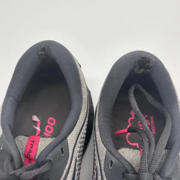 Brooks Trace Women Running Shoes Grey Pink Size 9.5 - Image 6