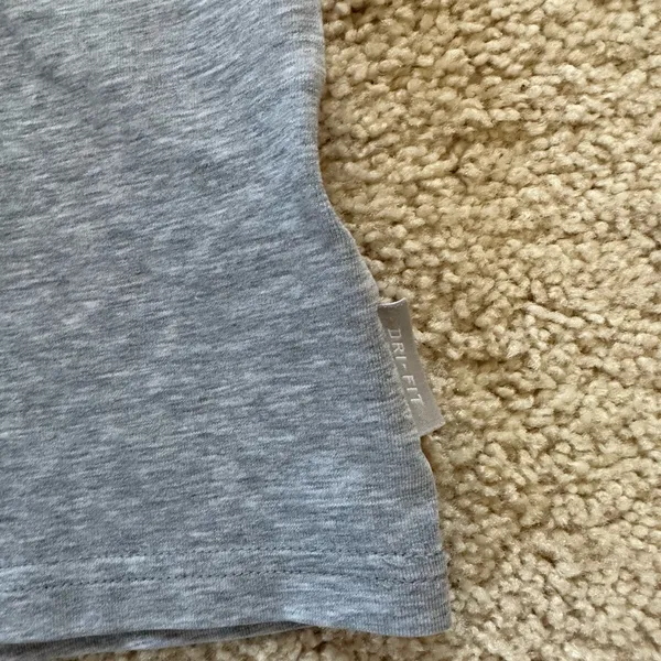 Nike Dri Fit Grey Tee - Image 4