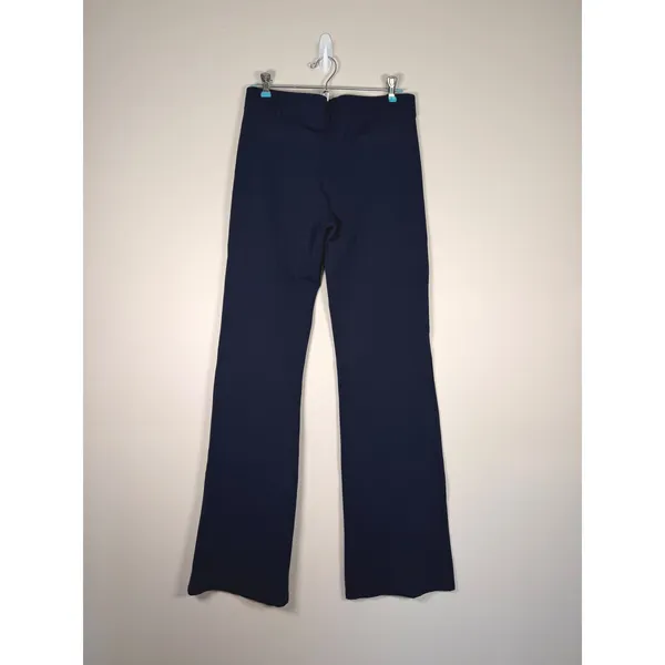 Betabrand Navy Blue Yoga Dress Pants Bootcut Women Medium Tall Long W0104-NY - Image 3
