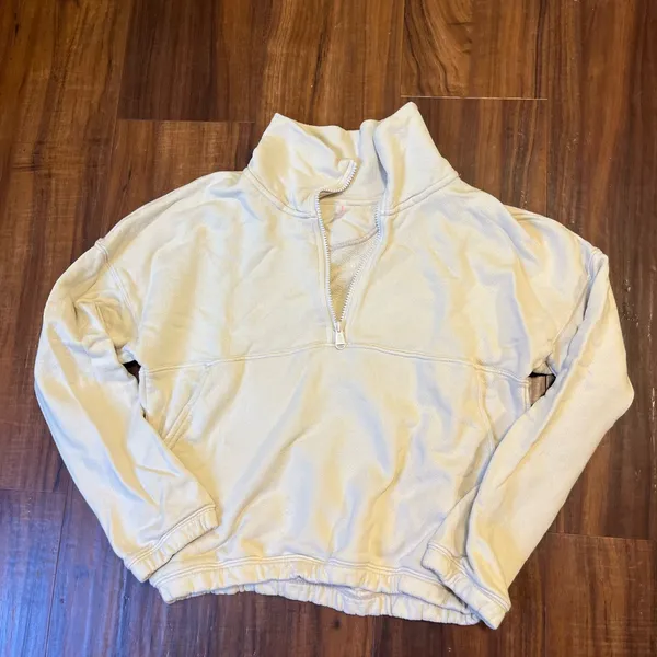 FP Movement Cream Half-Zip Women's Sweater - Image 2