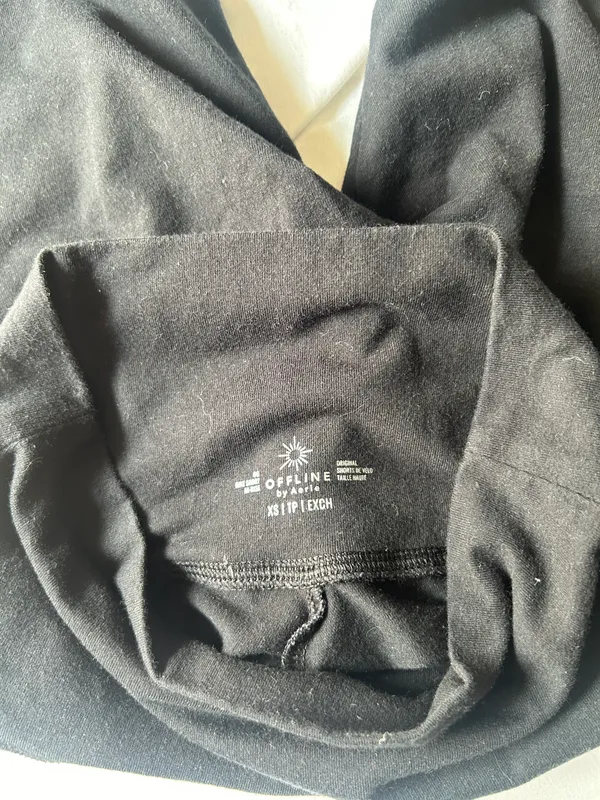 Aerie Black Biker Shorts - Image 3