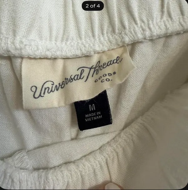Universal Threads White linen pants - Image 2