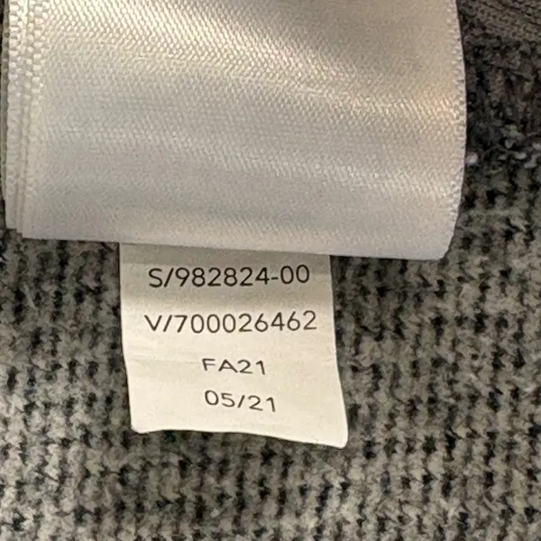 Athleta Stroll Fleece Full Zip‎ Jacket Heathered Grey XL Mock Neck Activewear - Image 10