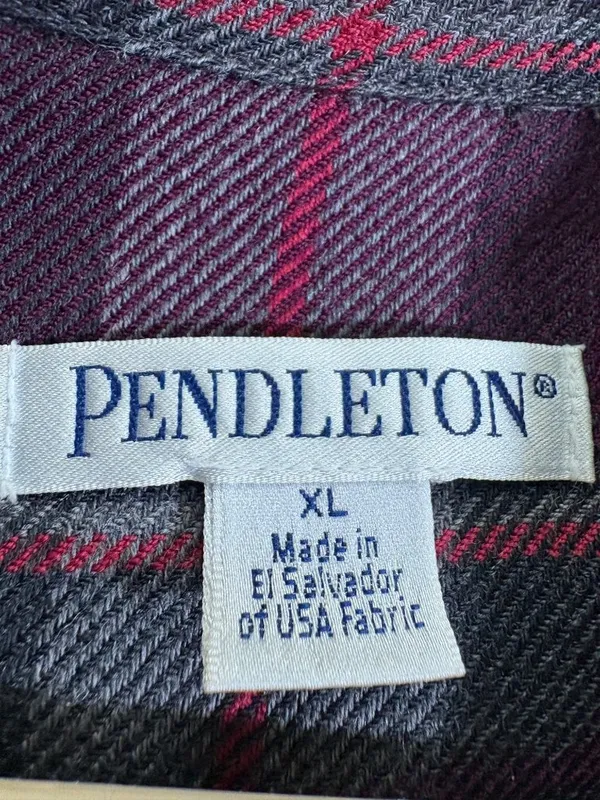 Vintage Pendleton Wool Button Up Shacket Jacket Size XL - Image 10