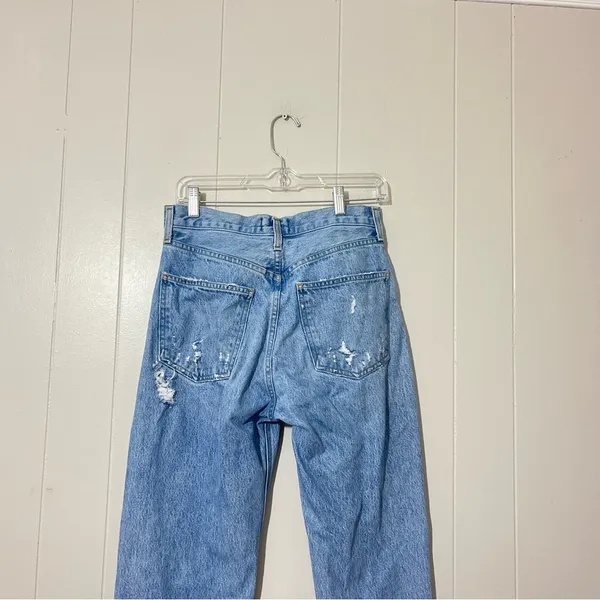 AGOLDE 90s Mid Rise Loose Fit Distressed Jeans Revolve Style #A069C-811 Size 26 - Image 8