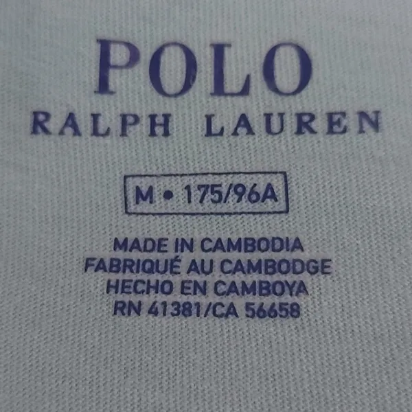 Polo by Ralph Lauren Green Logo T-Shirt M Casual Preppy Minimalist Normcore Twee - Image 9