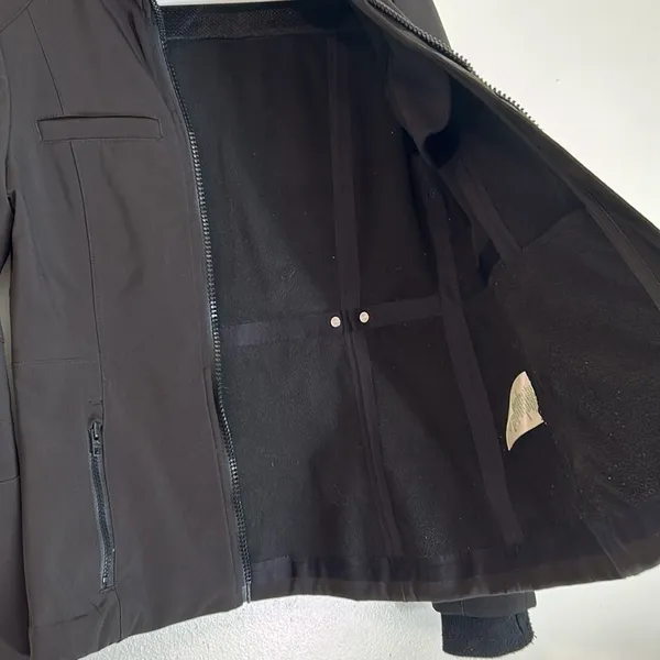 Roots outdoors softshell jacket women’s size S black full zip long sleeve‎ - Image 10