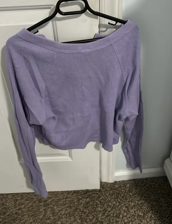 Purple Waffle Top - Image 2
