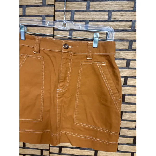 Old Navy Brown Cargo‎ Mini Skirt Size 4 - Image 5